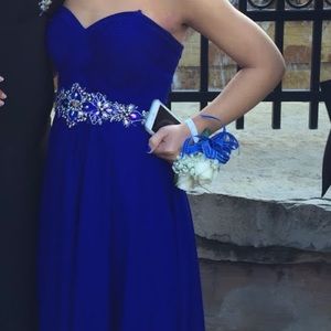 Blue Prom Dress
